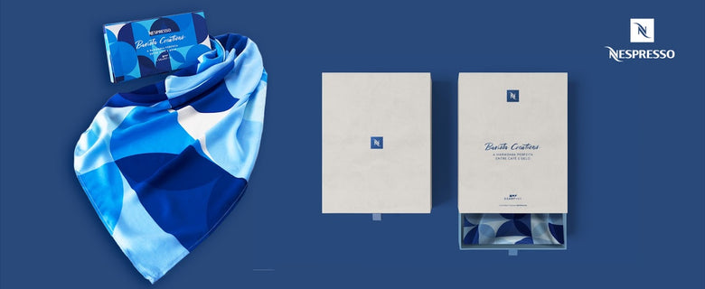 Canga Personalizada: O Brinde Exclusivo da Scarf Me para a Nespresso