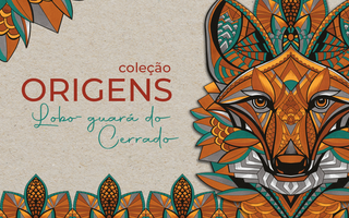 Coleção Origens: Conheça a estampa Lobo-guará do Cerrado
