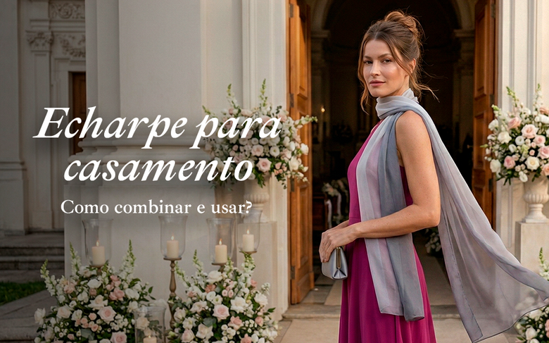 Echarpe para casamento: como combinar e usar?