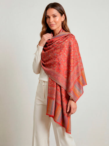 Pashmina Arabesco em modal com seda indiana | 055