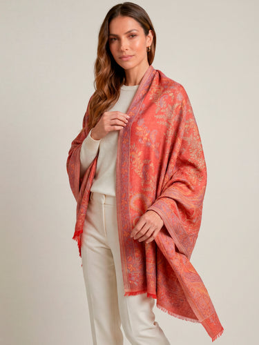 Pashmina Arabesco em modal com seda indiana | 061