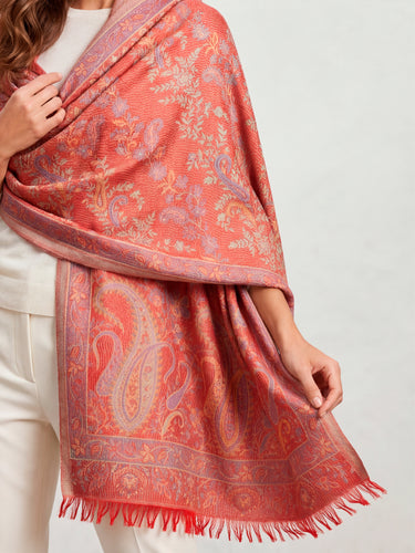 Pashmina Arabesco em modal com seda indiana | 061