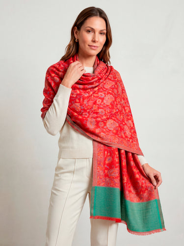 Pashmina Arabesco em modal com seda indiana | 066