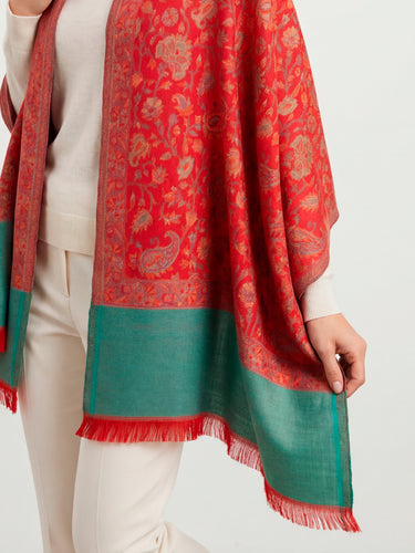 Pashmina Arabesco em modal com seda indiana | 066