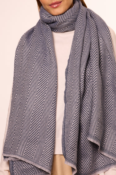 Cashmere Espinha de Peixe jeans