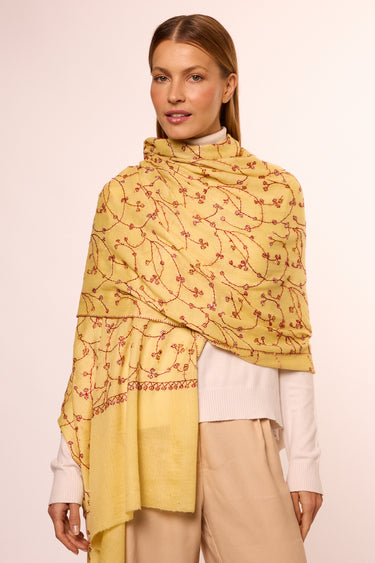 Cashmere Bordado creme