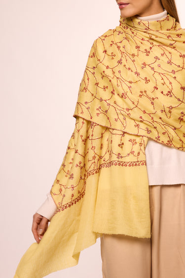 Cashmere Bordado creme