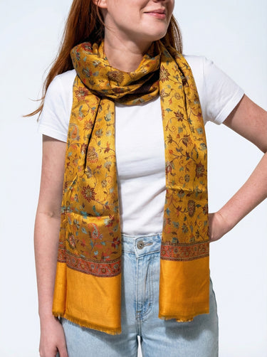 Pashmina Arabesco em modal com seda indiana | 063