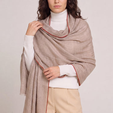 Cashmere Premium Unique detalhe vermelho