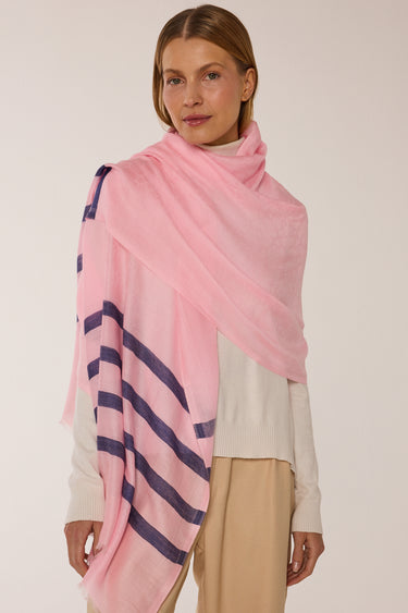 Cashmere Baby light pink/navy 