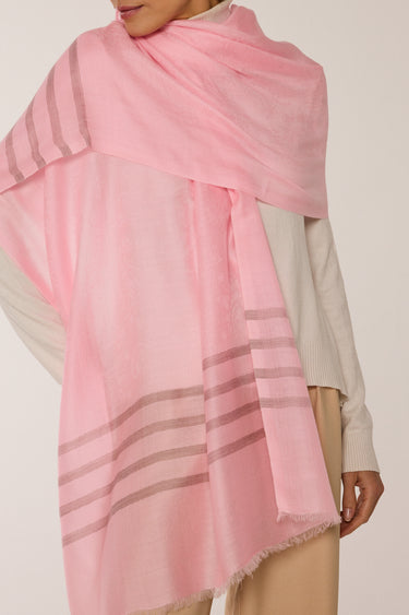 PASHMINA DE CASHMERE BABY BLACK | 75X200CM 