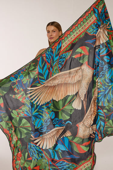 Pareô Pantanal em viscose | 130x200cm