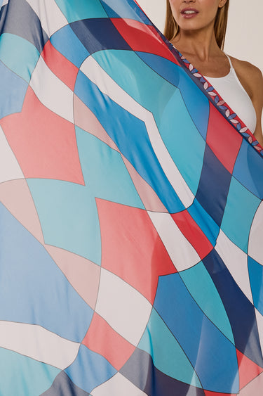 Panneau Geomodern em georgete de poliéster | 130x200cm