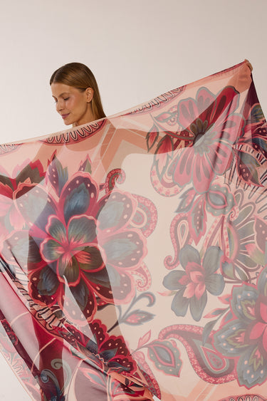 Panneau Nyla in polyester georgette | 130x200cm
