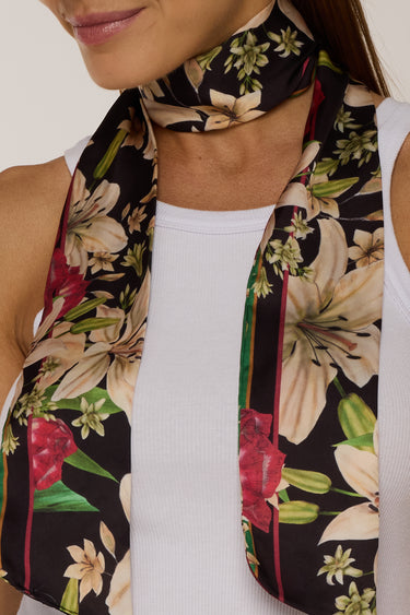 Twilly Daniela em cetim de poliéster | 8x130cm