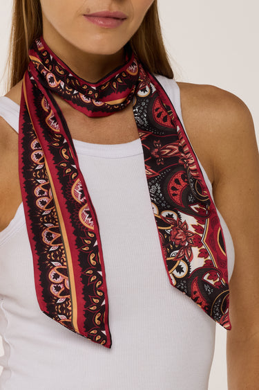 Twilly Maiçor em cetim de poliéster | 8x130cm