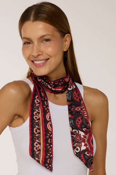 Twilly Maiçor em cetim de poliéster | 8x130cm