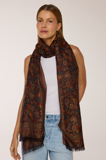Pashmina Arabesco em modal com seda indiana | 03