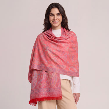 Pashmina Arabesco em modal com seda indiana | 074