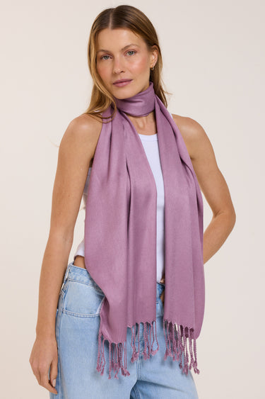 Pashmina açaí de viscose | 35x180cm