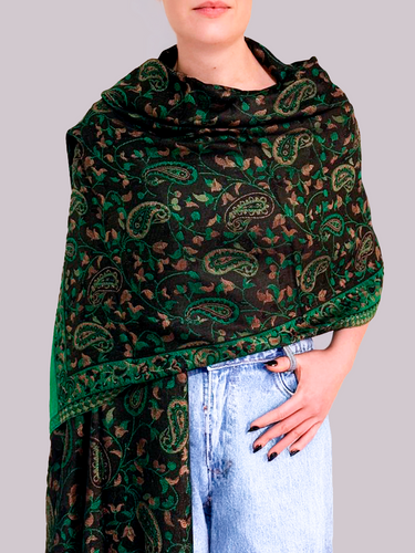 Pashmina Arabesco em modal com seda indiana | 035