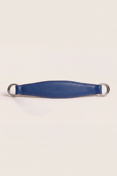 Alça para Bolsa em couro azul