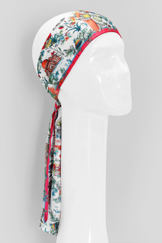   - FAIXA TWILLY SCARF ME TOILE DE JOUY / CETIM POLIÉSTER- Scarf Me 