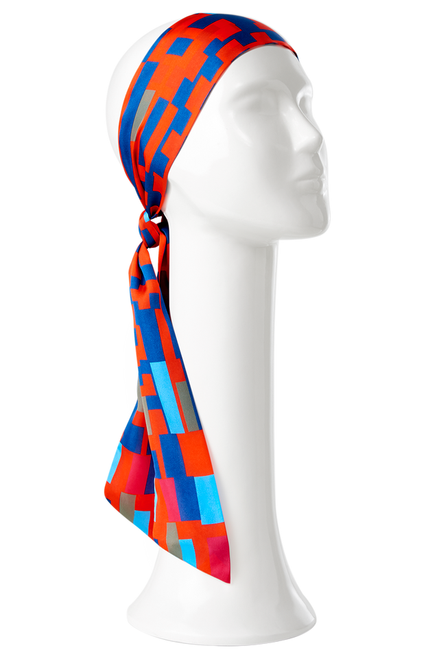   - TWILLY SCARF ME TETRIS  / CETIM POLIÉSTER- Scarf Me 