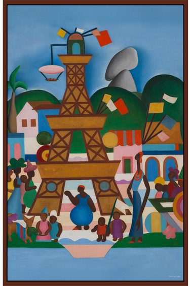 Pareô Carnaval em Madureira em viscose | 130x200cm