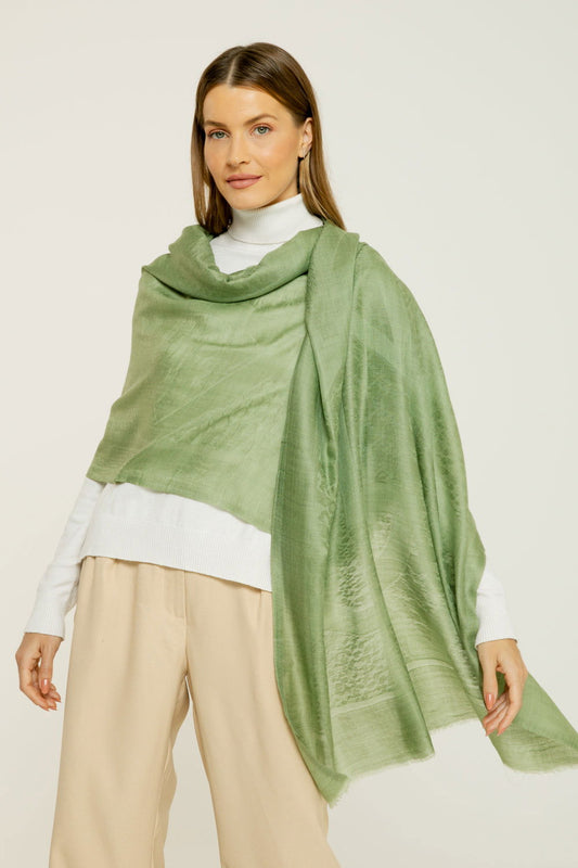   - Cashmere Baby chá verde- Scarf Me 