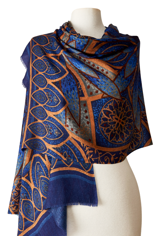   - Cashmere Baby estampado Grand Mosque- Scarf Me 