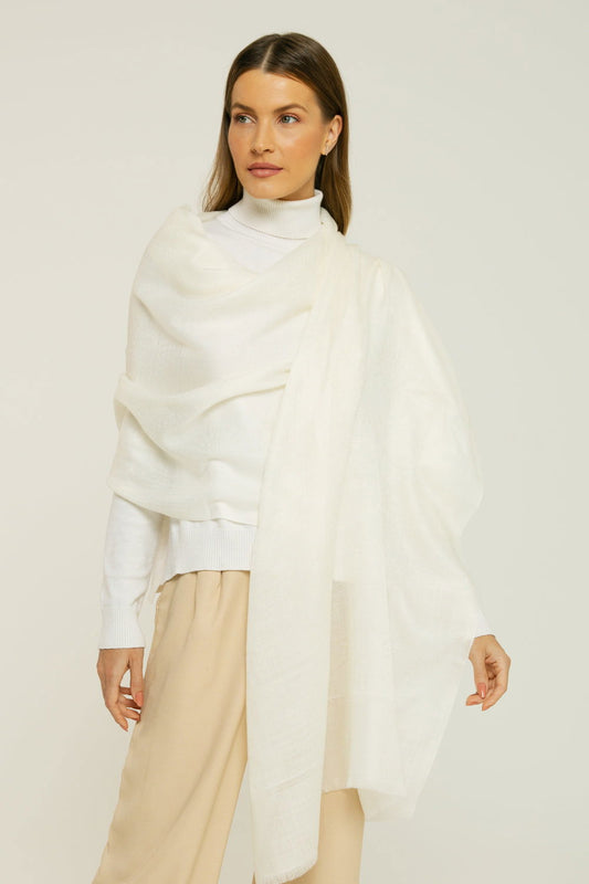   - Cashmere Baby off white- Scarf Me 