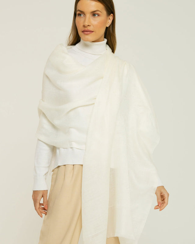   - Cashmere Baby off white- Scarf Me 