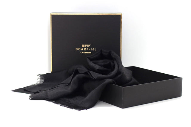   - Cashmere Baby preto- Scarf Me 