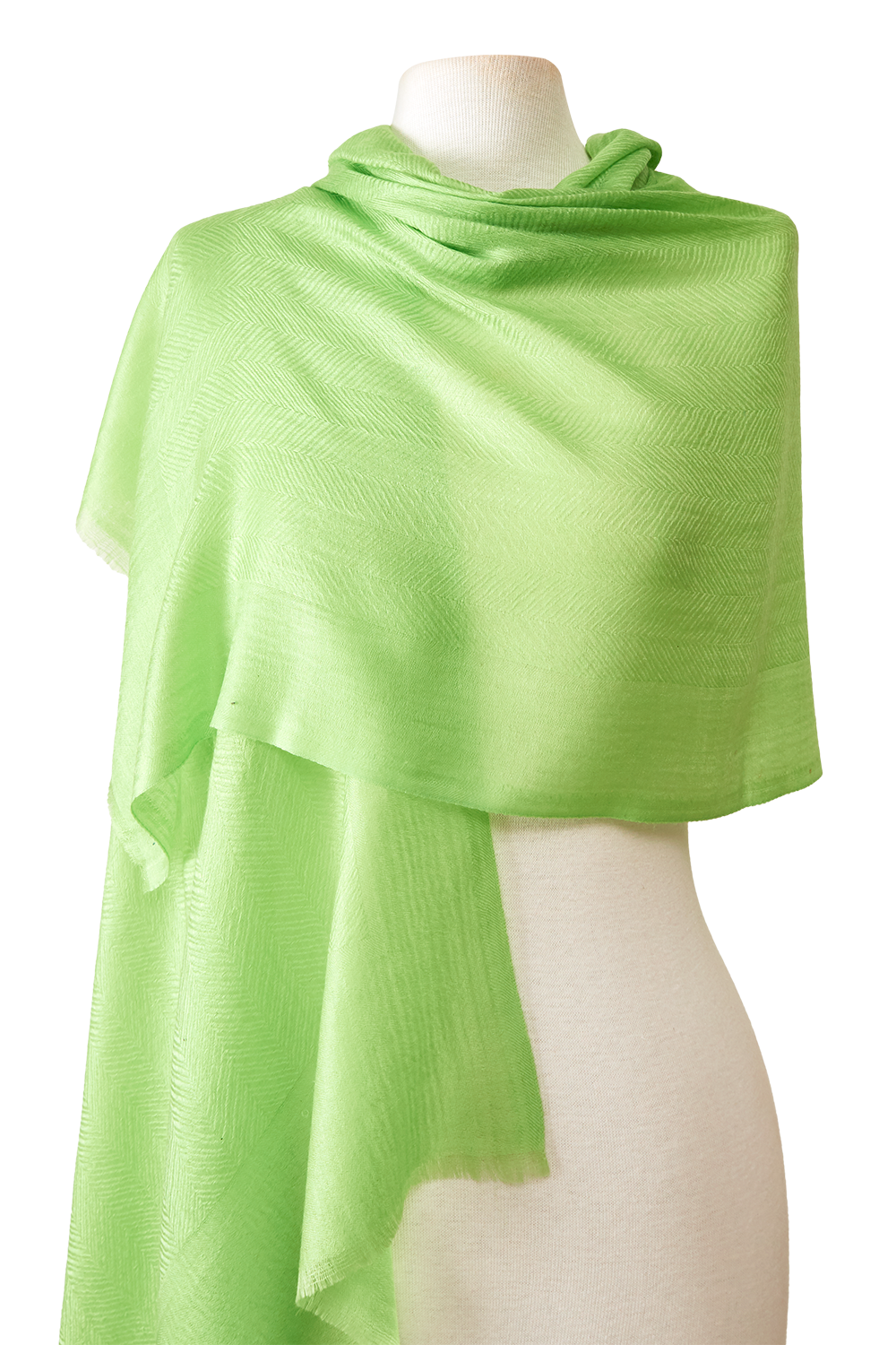   - Cashmere Baby verde lima- Scarf Me 