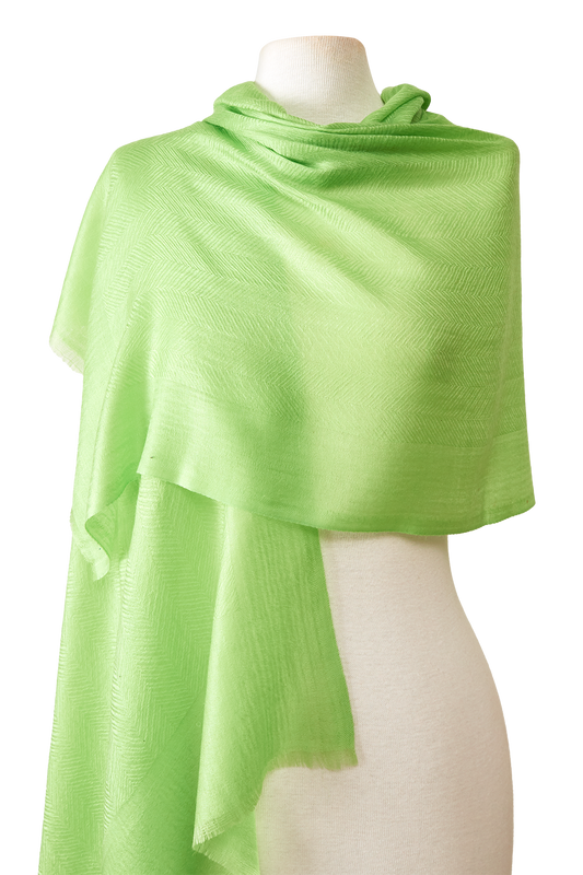   - Cashmere Baby verde lima- Scarf Me 