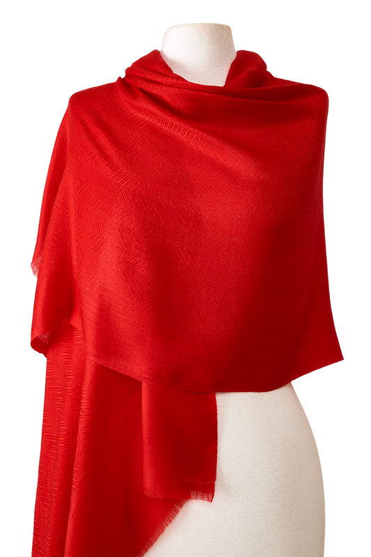   - Cashmere Baby vermelho- Scarf Me 