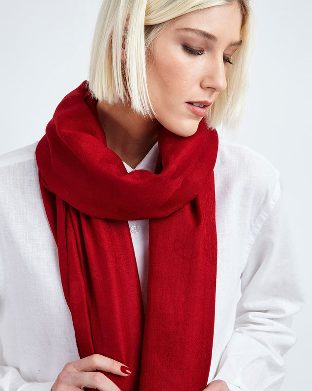   - Cashmere Baby vermelho- Scarf Me 