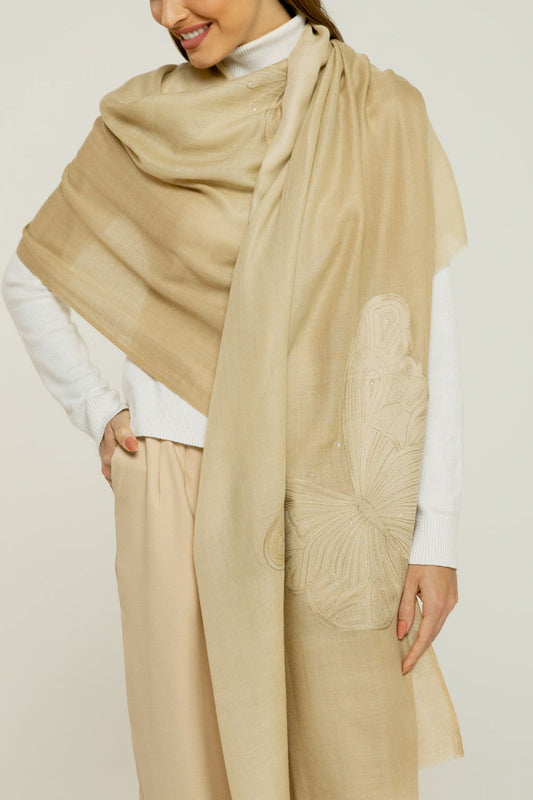   - Cashmere Bordado butterfly fendi- Scarf Me 