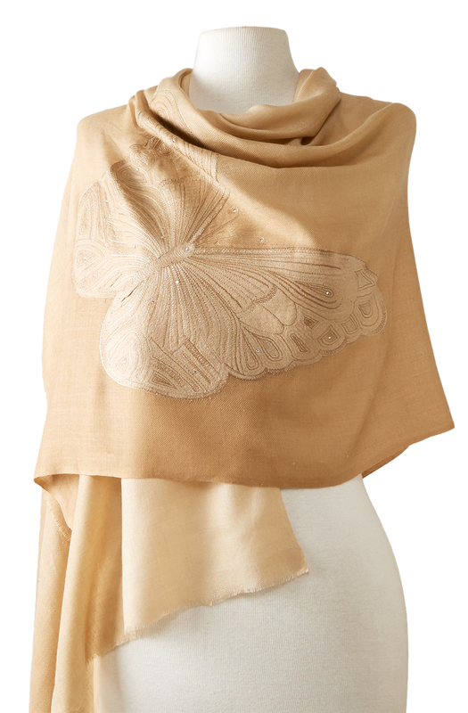   - Cashmere Bordado butterfly fendi- Scarf Me 