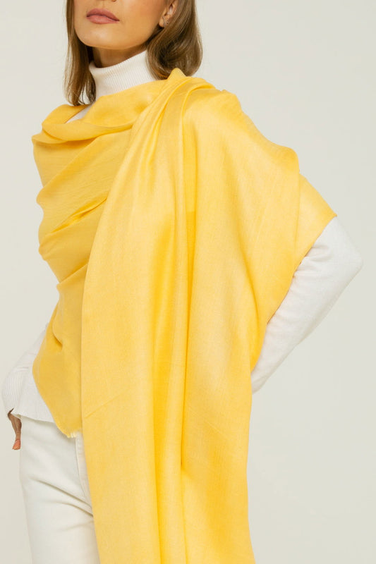   - Cashmere Diamante amarelo- Scarf Me 