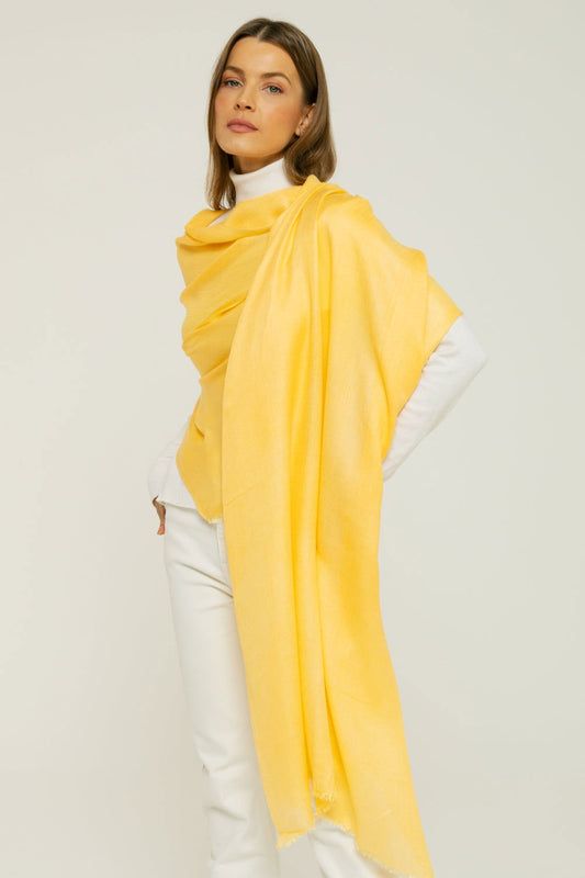   - Cashmere Diamante amarelo- Scarf Me 