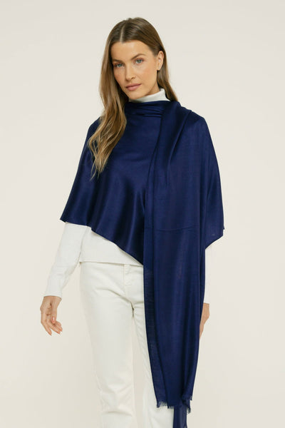   - Cashmere Diamante marinho- Scarf Me 