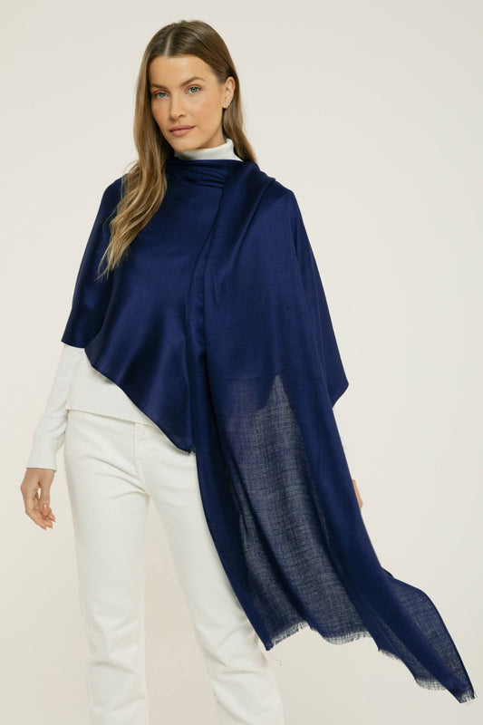   - Cashmere Diamante marinho- Scarf Me 