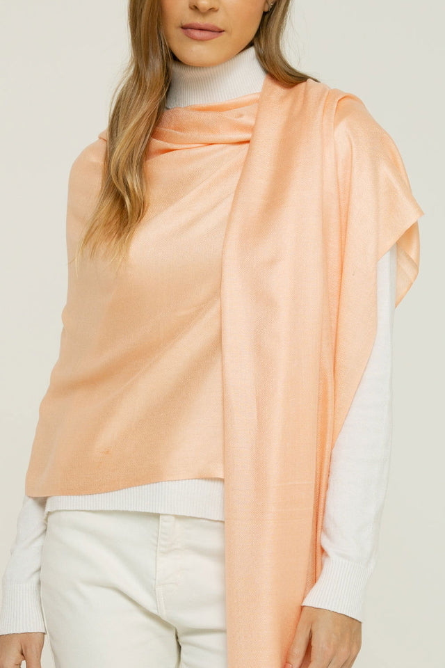   - Cashmere Diamante salmon- Scarf Me 