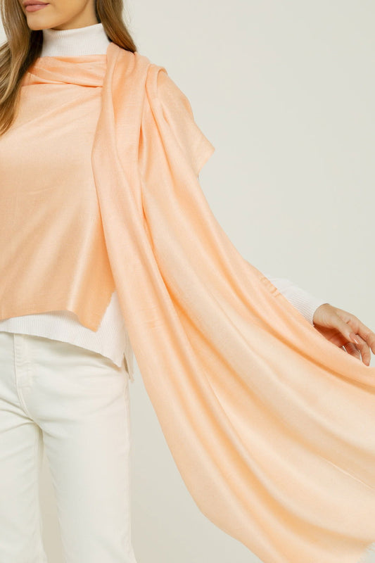   - Cashmere Diamante salmon- Scarf Me 