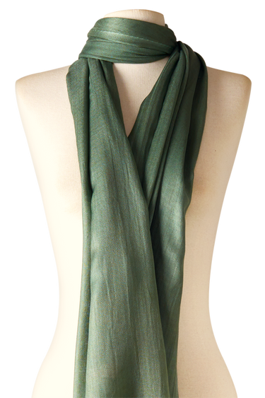 Cashmere Diamante verde folha