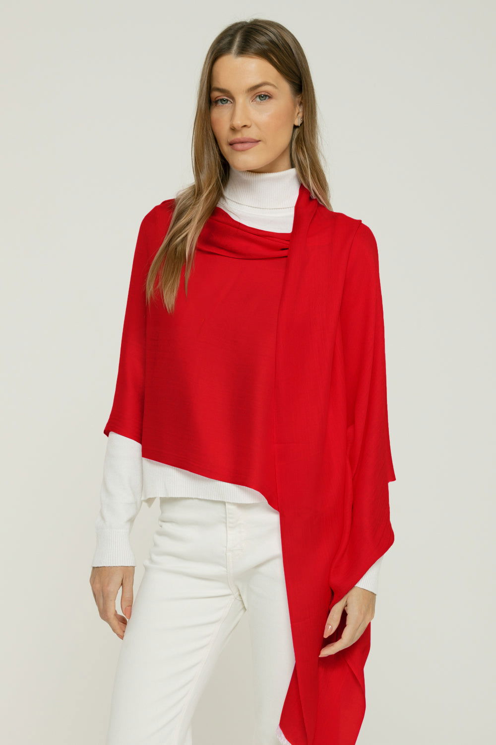   - Cashmere Diamante vermelho- Scarf Me 