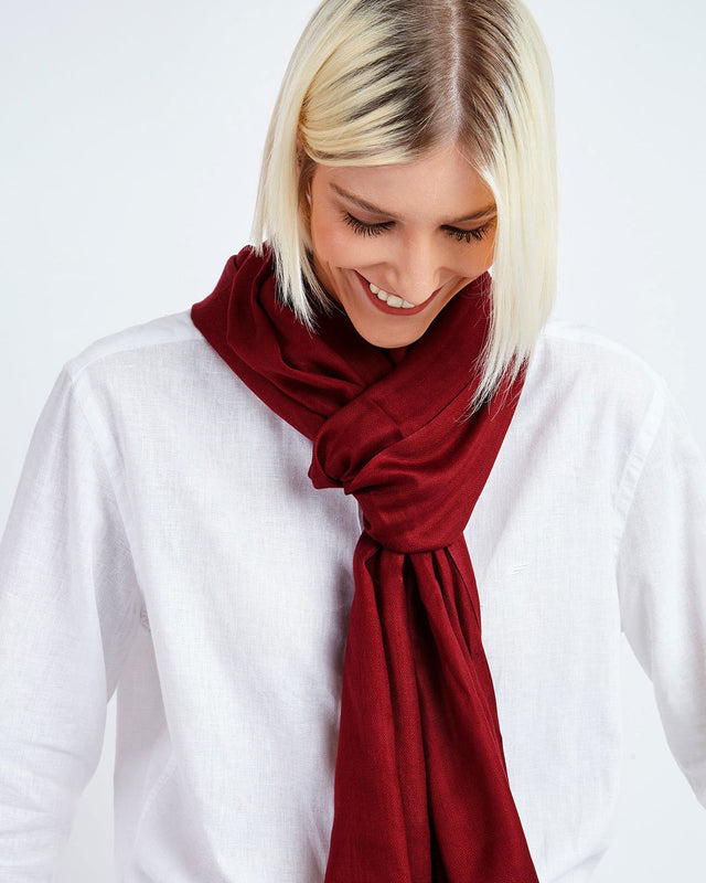   - Cashmere Diamante vinho- Scarf Me 