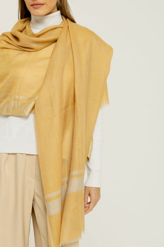   - Cashmere Gold amarelo | 70x200cm- Scarf Me 